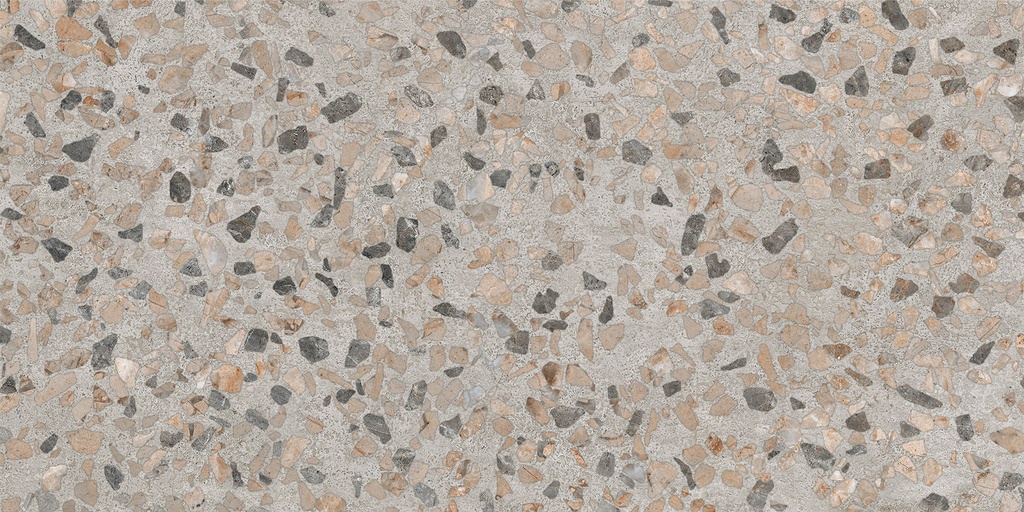 K949776LPR01VTE0 Напольный Terrazzo-X Темный Лаппато R9 Ректификат 60x30