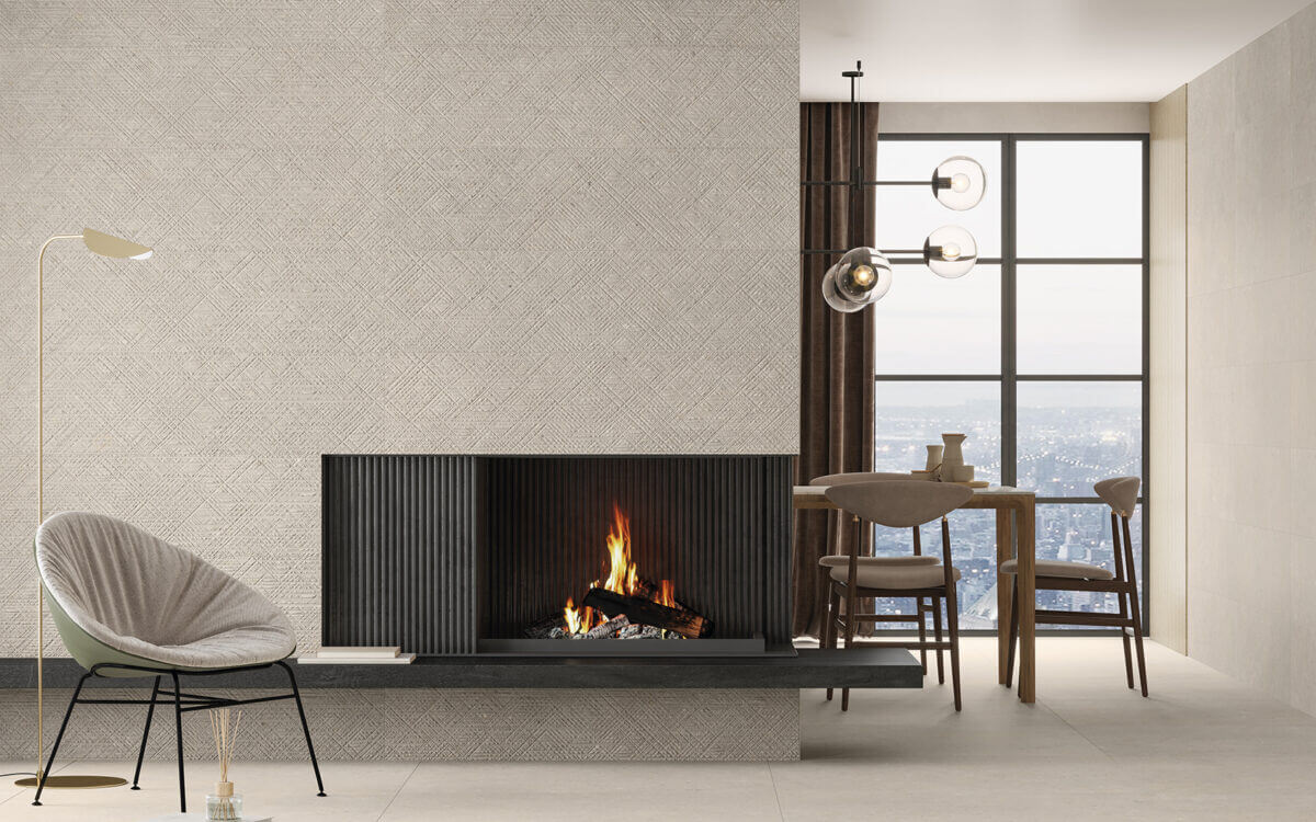 На пол Cement Stone Dark Grey Lapp 60x120 - фото 2