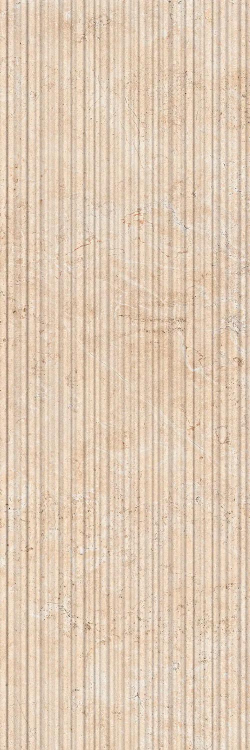 192812 На стену Pave Wall 30.90 Beige Ribbed 30x90