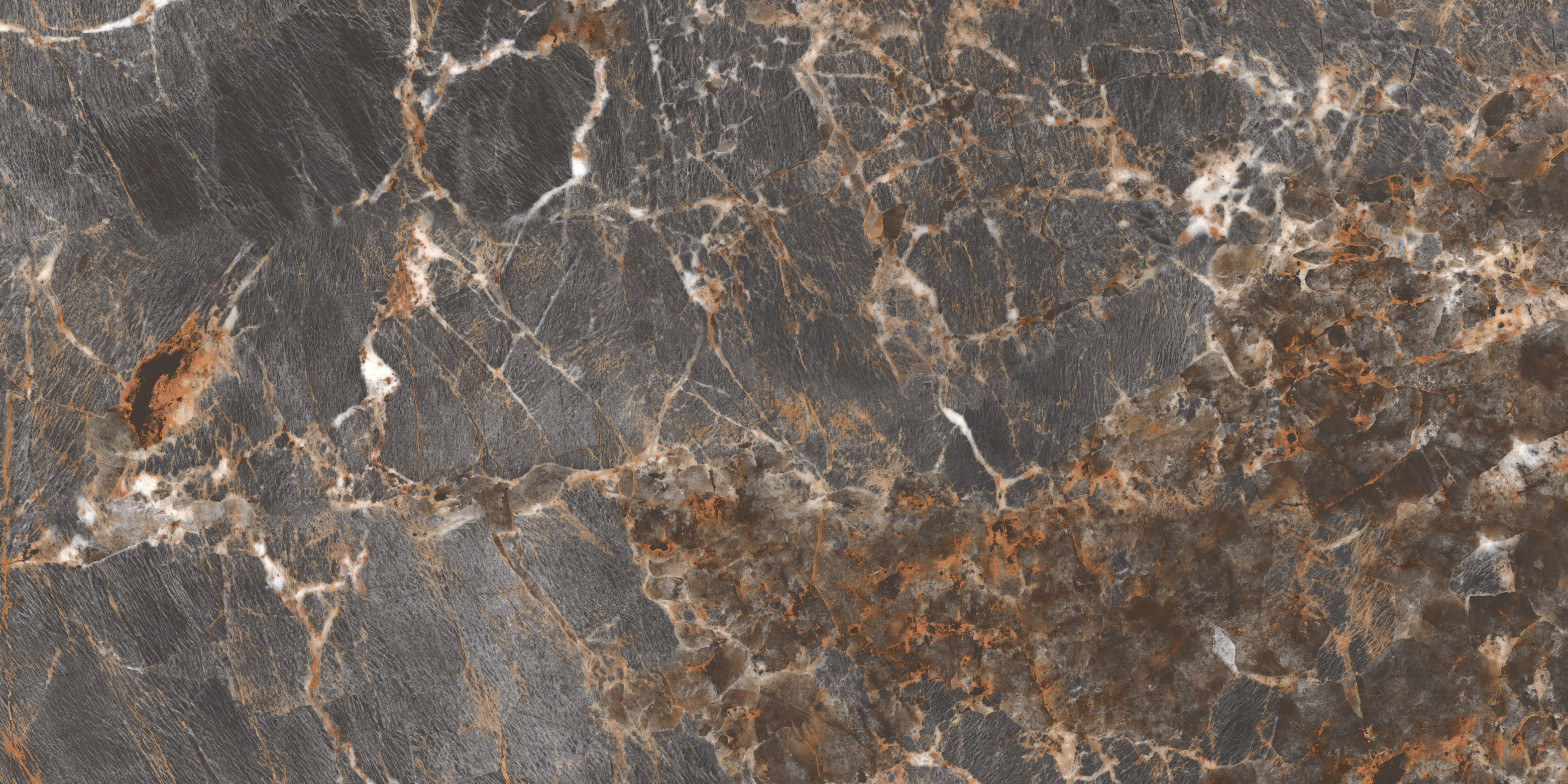 На пол Amazonite Black Glossy 60x120 - фото 4