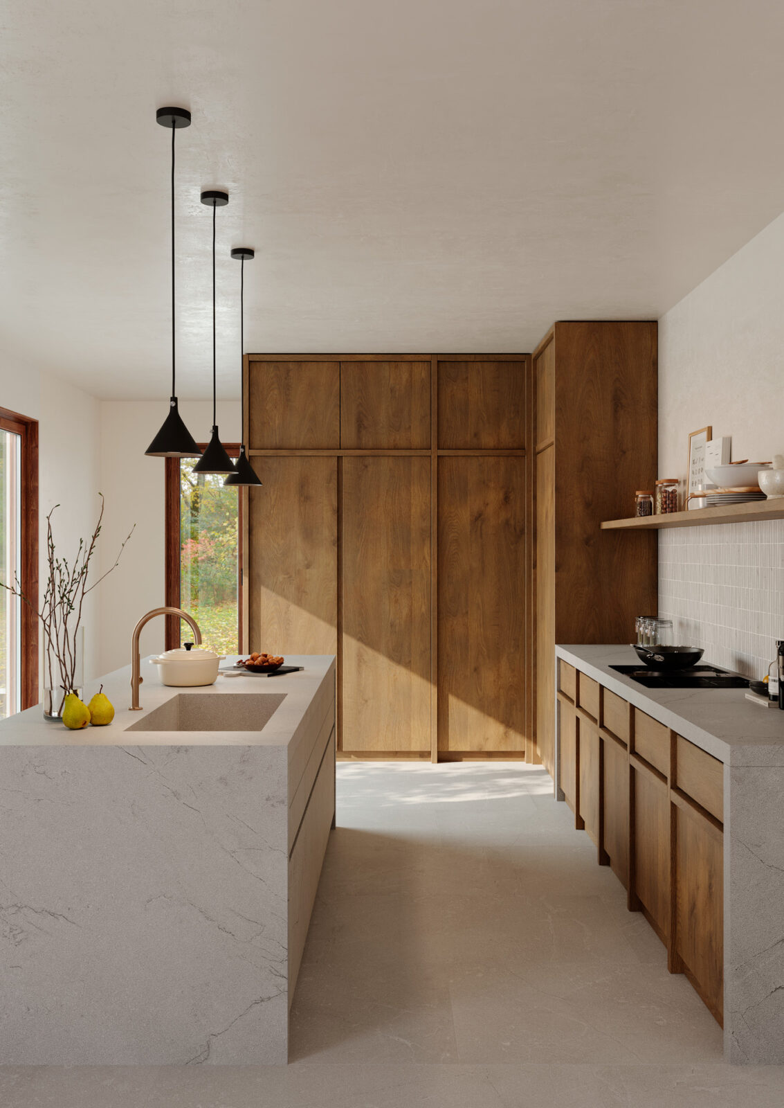 MQCV На пол Mystone Pietra Di Sicilia Bianco R10 Rt 60x120 - фото 9