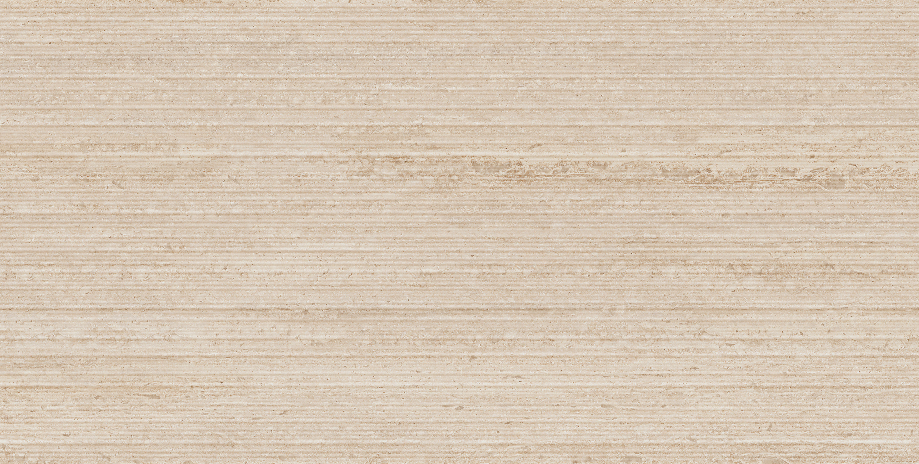 На стену Creamy Dawn Travertine Ribbed Feel 60x120  - фото 12