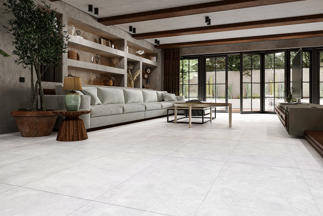 NTT996000M На пол Cemento Zett Bianco Mat 60x60 - фото 27