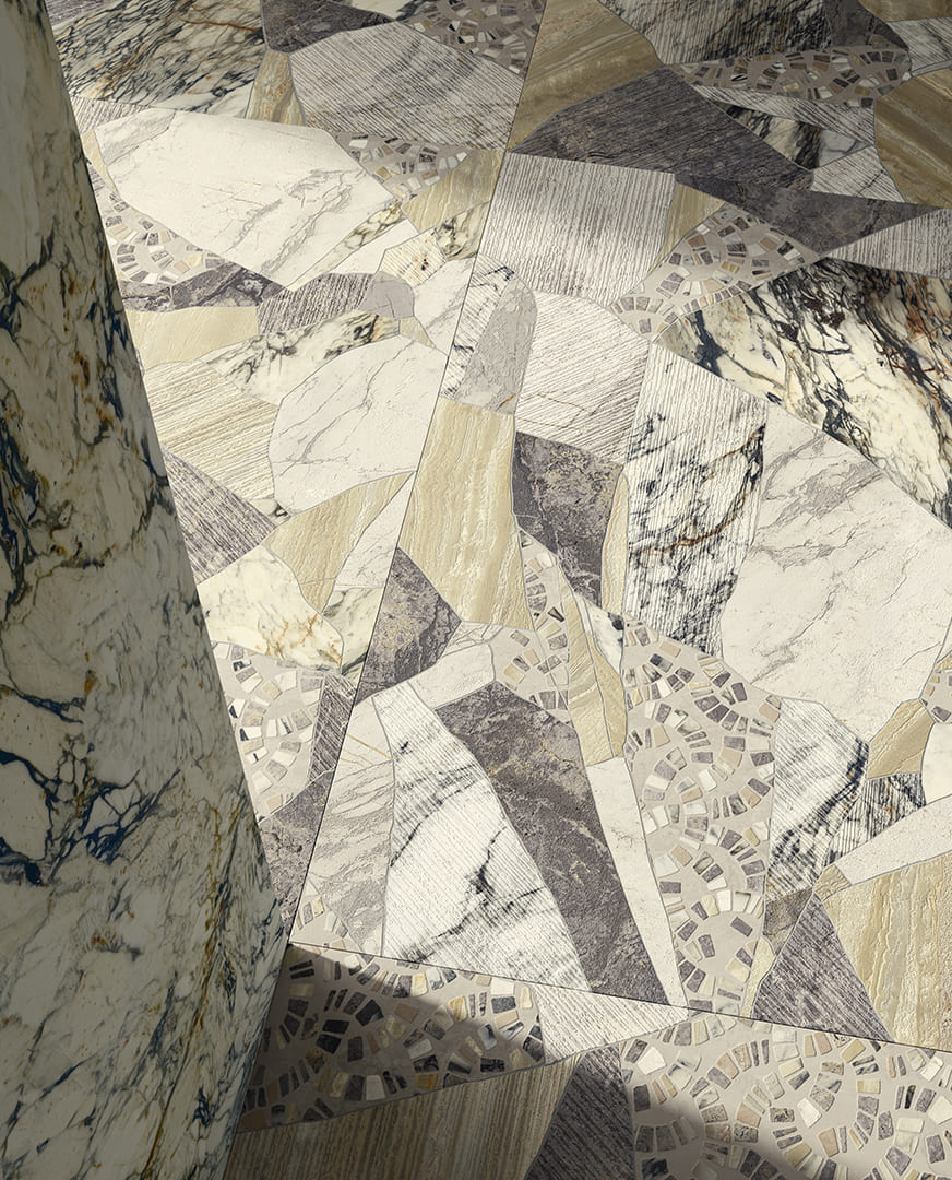 GCME10R На пол HME Marble Edition 10 Van Gogh White Rett Hard 60x120 - фото 37