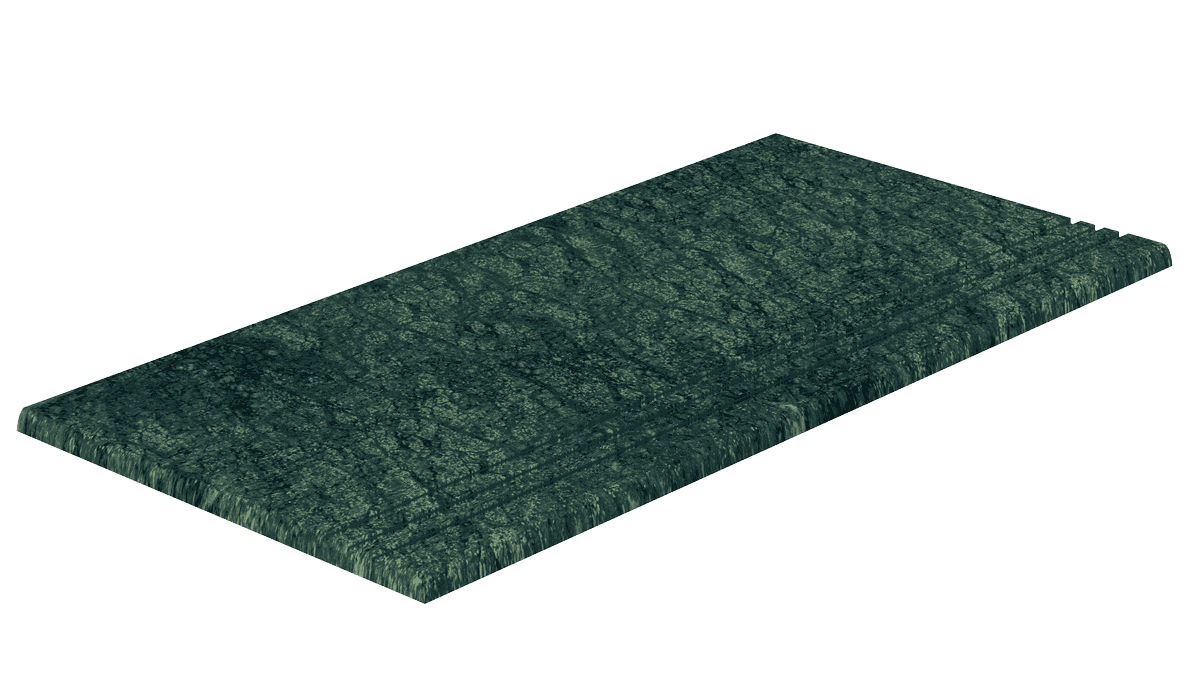 VGSCL Ступень Natural Series Verde Guatemala Left Antislip 33х66