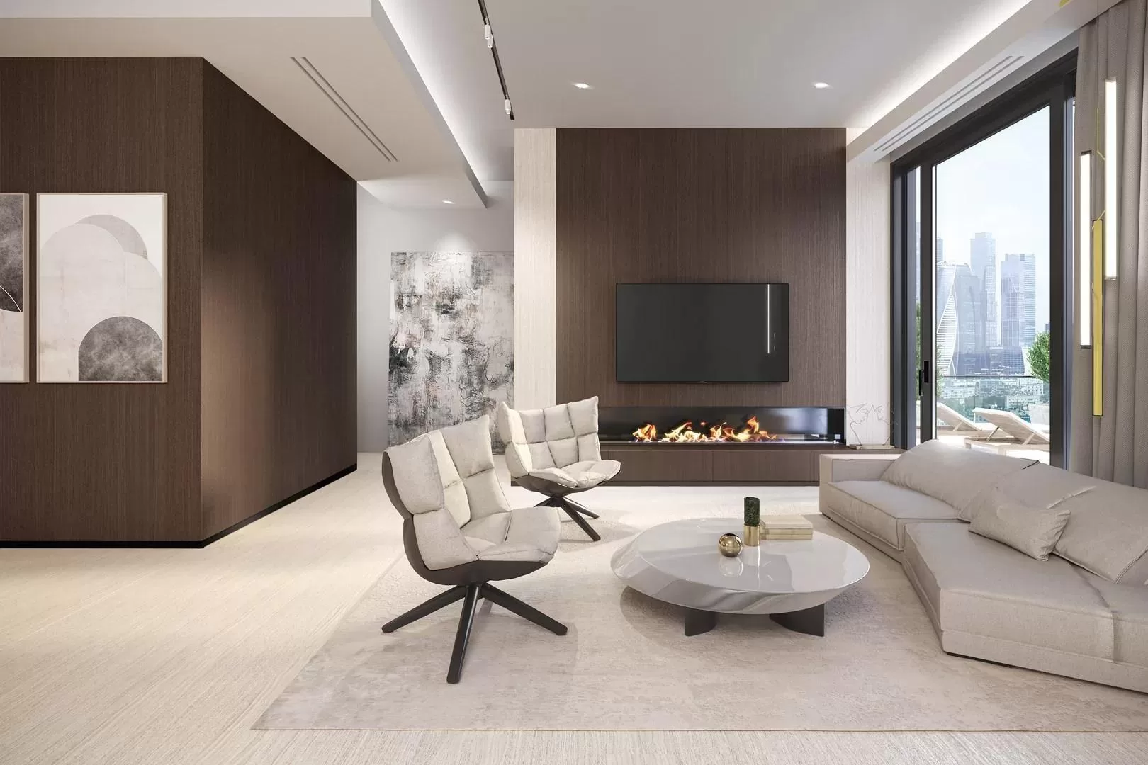 SG071300R На пол Noce/Ноче Ноче Бежевый Обрезной 119.5х320 11мм - фото 5