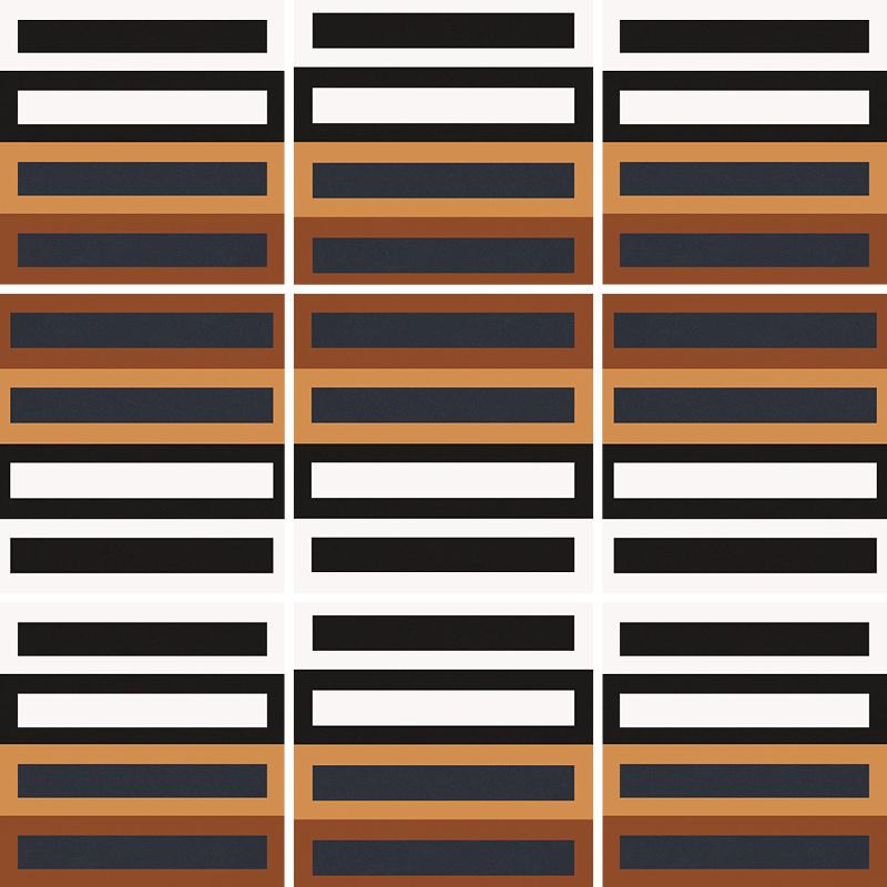 27689 На пол Bauhome Domino Warm 20х20