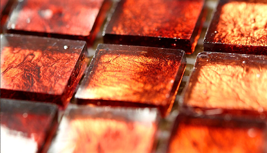 Настенная Murano Specchio 19 Бордовый чип 10 - фото 2