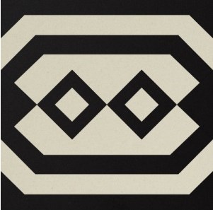 Декоративная вставка Метлахская плитка 100N021F004 ENC 21F 04 (NOI BAU) 10x10