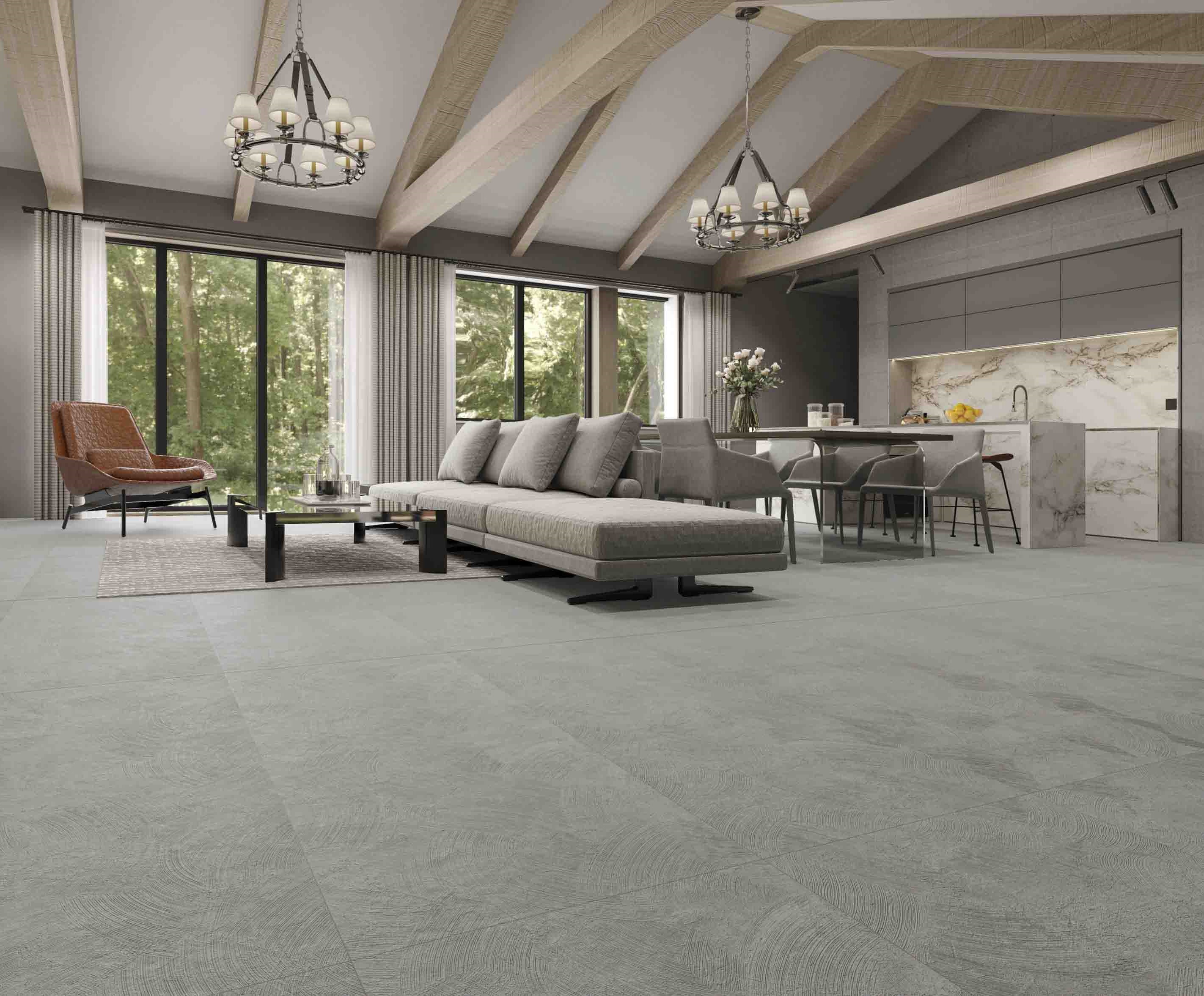 NTT996000M На пол Cemento Zett Bianco Mat 60x60 - фото 36