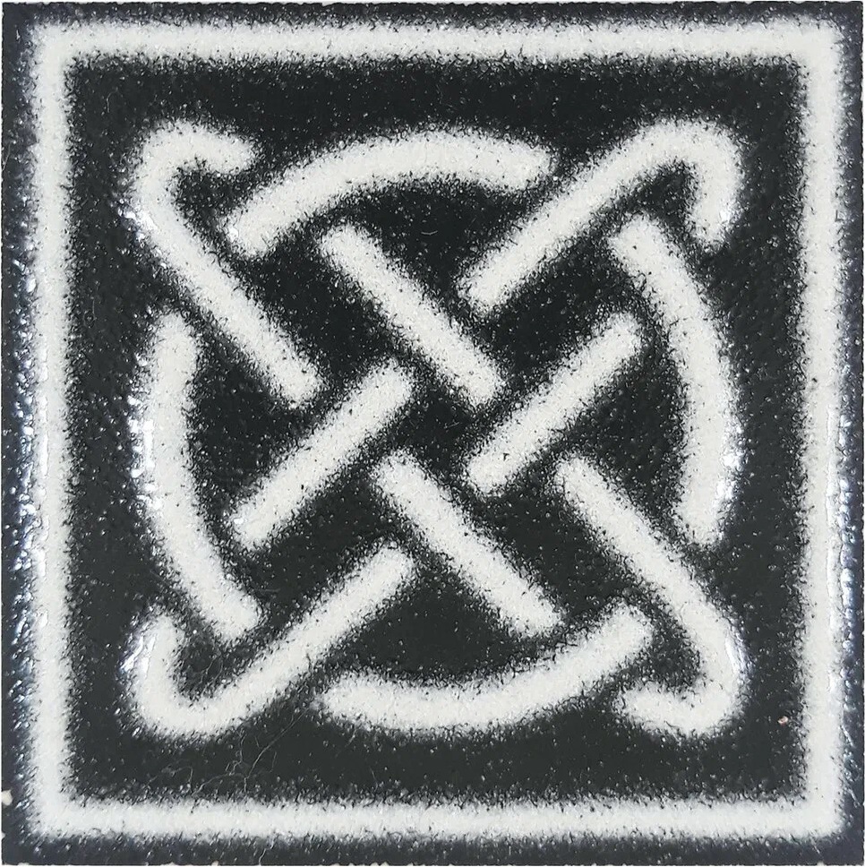 ВК 09 Декоративная вставка Керамические вставки Сеул 6х6