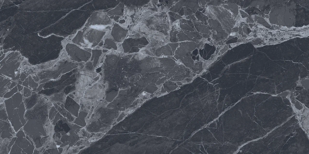 9839 На пол Marble Style Dominic Gray Dark PGL 60x120 - фото 2