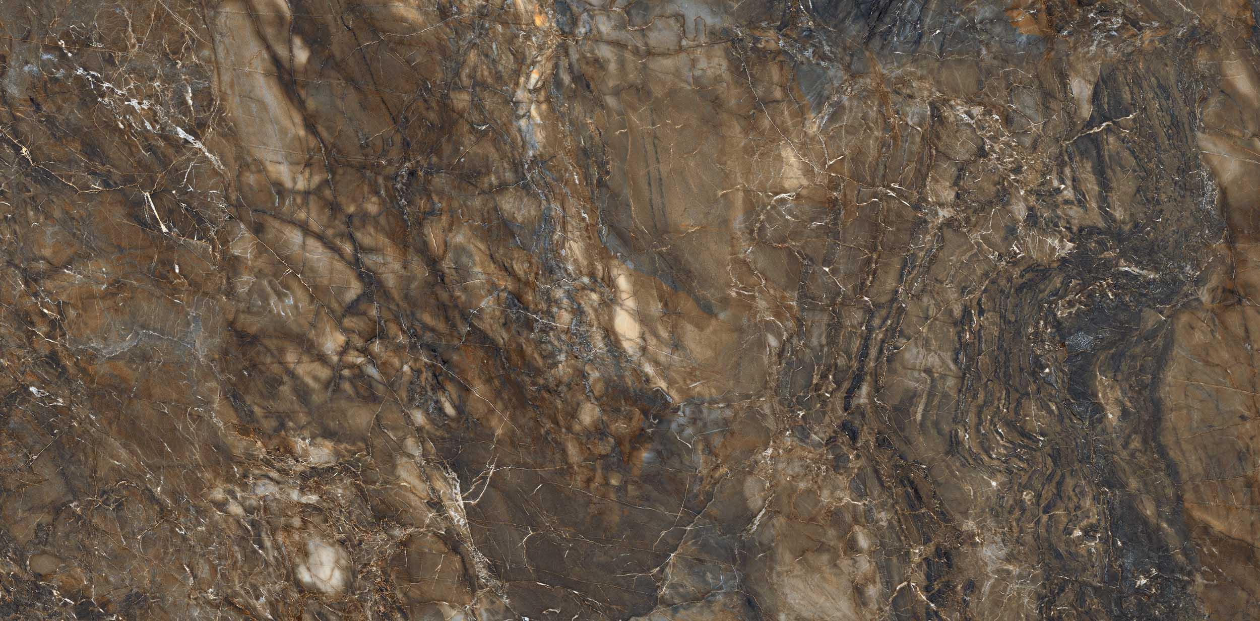 На пол Bernini BR04 Dark Brown Неполированный Рект. 80х160х10 - фото 4