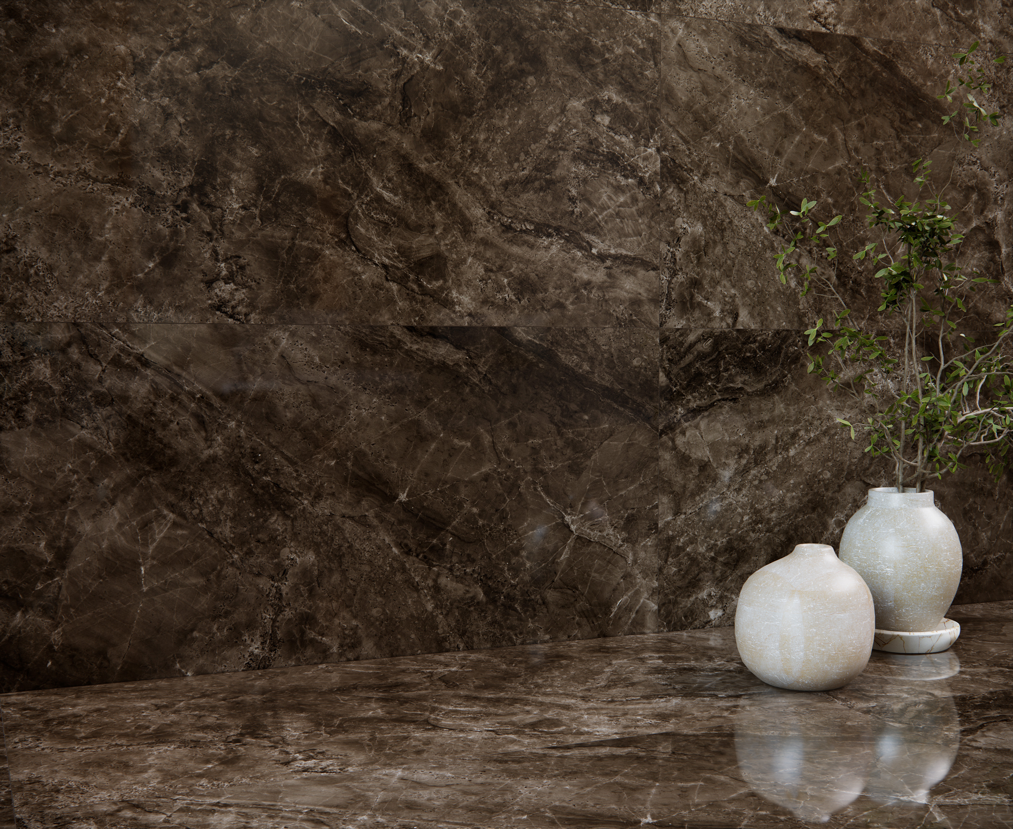 7930138705573 На пол Кармина/Carmina Коричневый Полированный 60x120 - фото 10