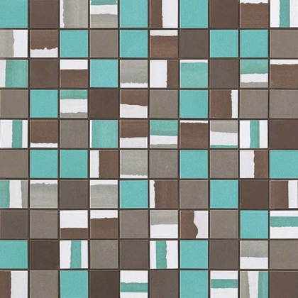 9DMT Декор Dwell Turquoise Mosaico Mix