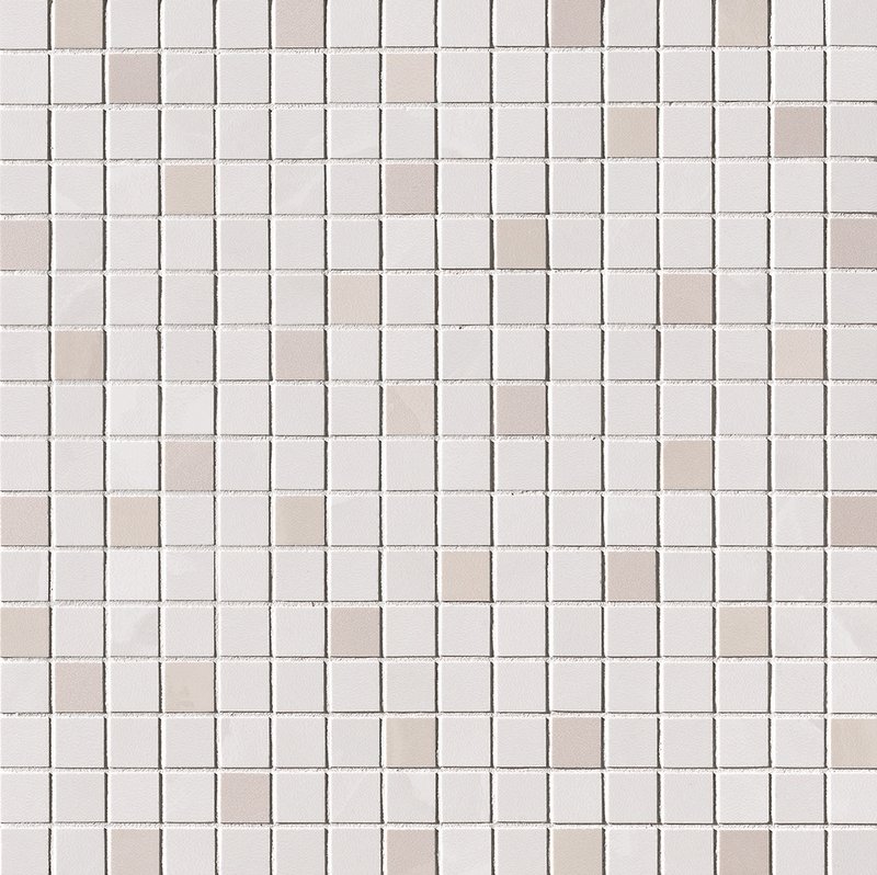 fQKL Настенная Roma Gold Pb Onice Neve Mosaico 30.5x30.5