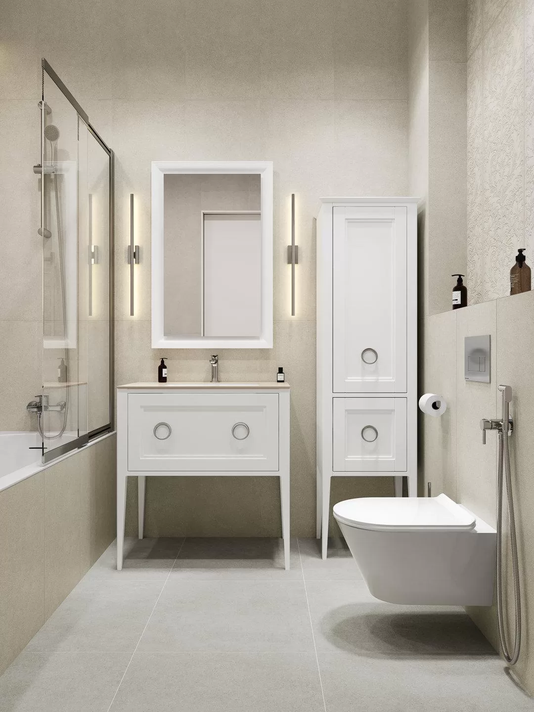 SG647420R На пол Монсеррат Бежевый Светлый Натуральный Обрезной 60x60 9мм - фото 29