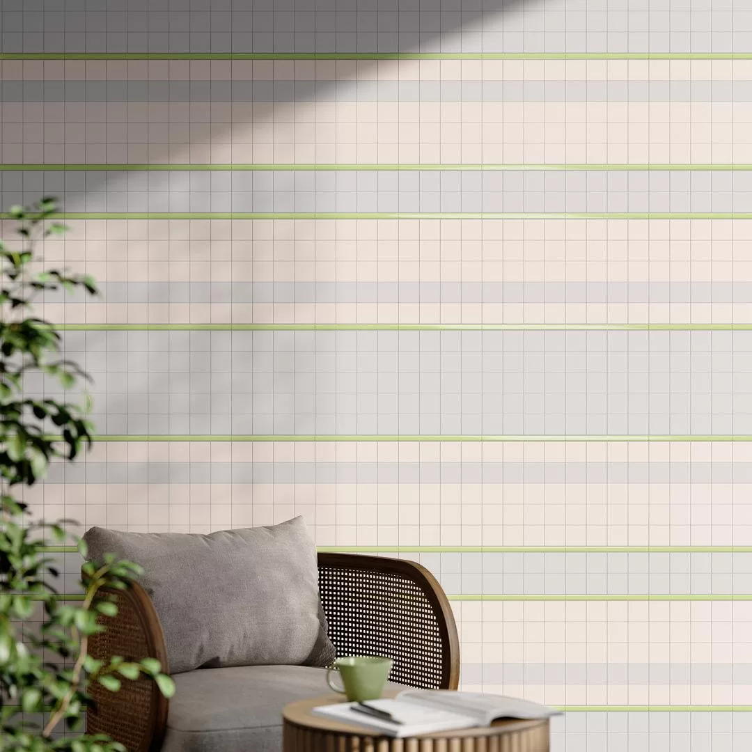 105 Бордюр Карандаши Голубой глянцевый - фото 8