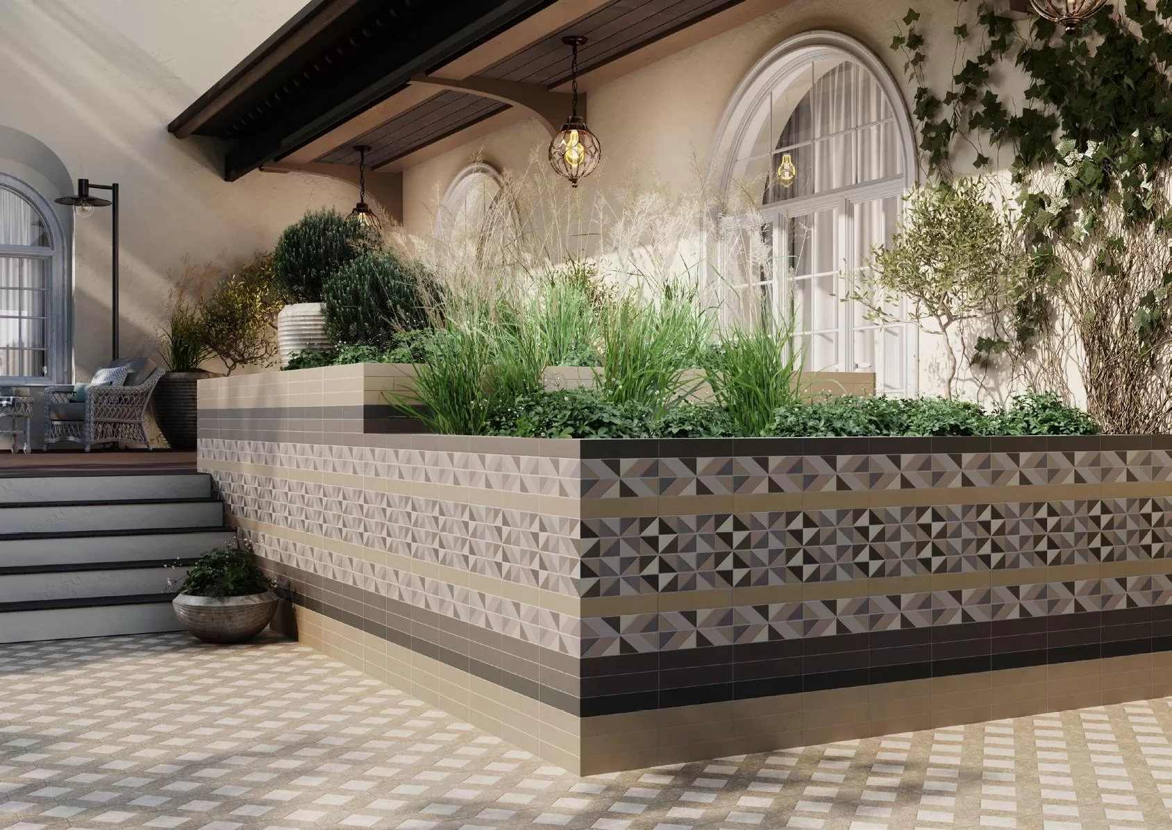 26301 На стену Амстердам Бежевый темный матовый - фото 20