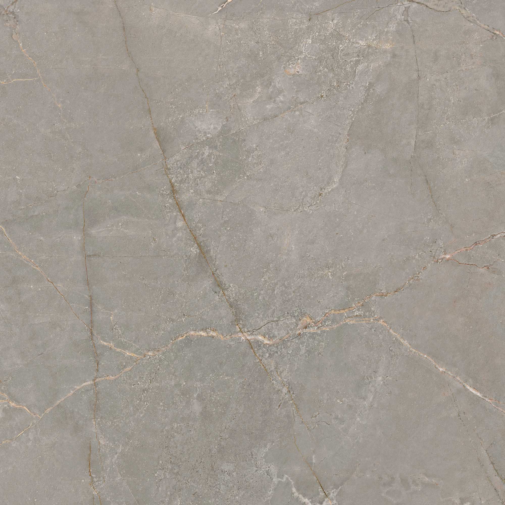 На пол Bernini BR03 Grey Неполированный Рект. 80х80х10