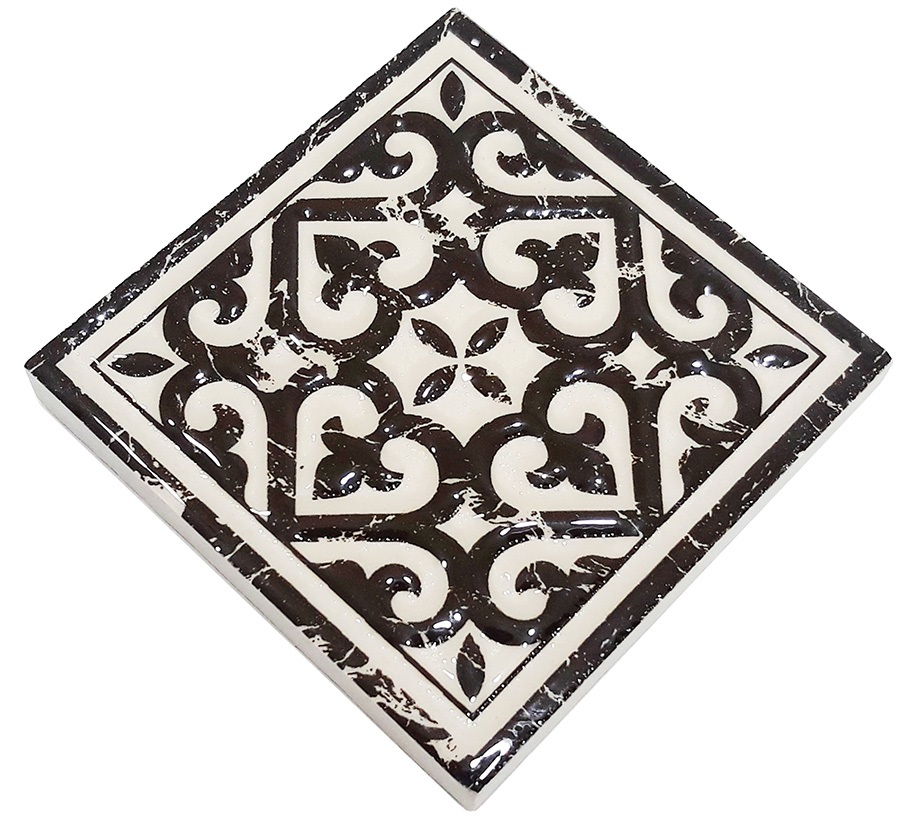 ВК 15 Декоративная вставка Керамические вставки Испания 6х6 - фото 2