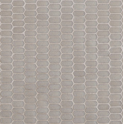 749624 Декор Neutra 6.0 03 Perla Vetro Lux Mosaico C 1.6x3.2 30x30