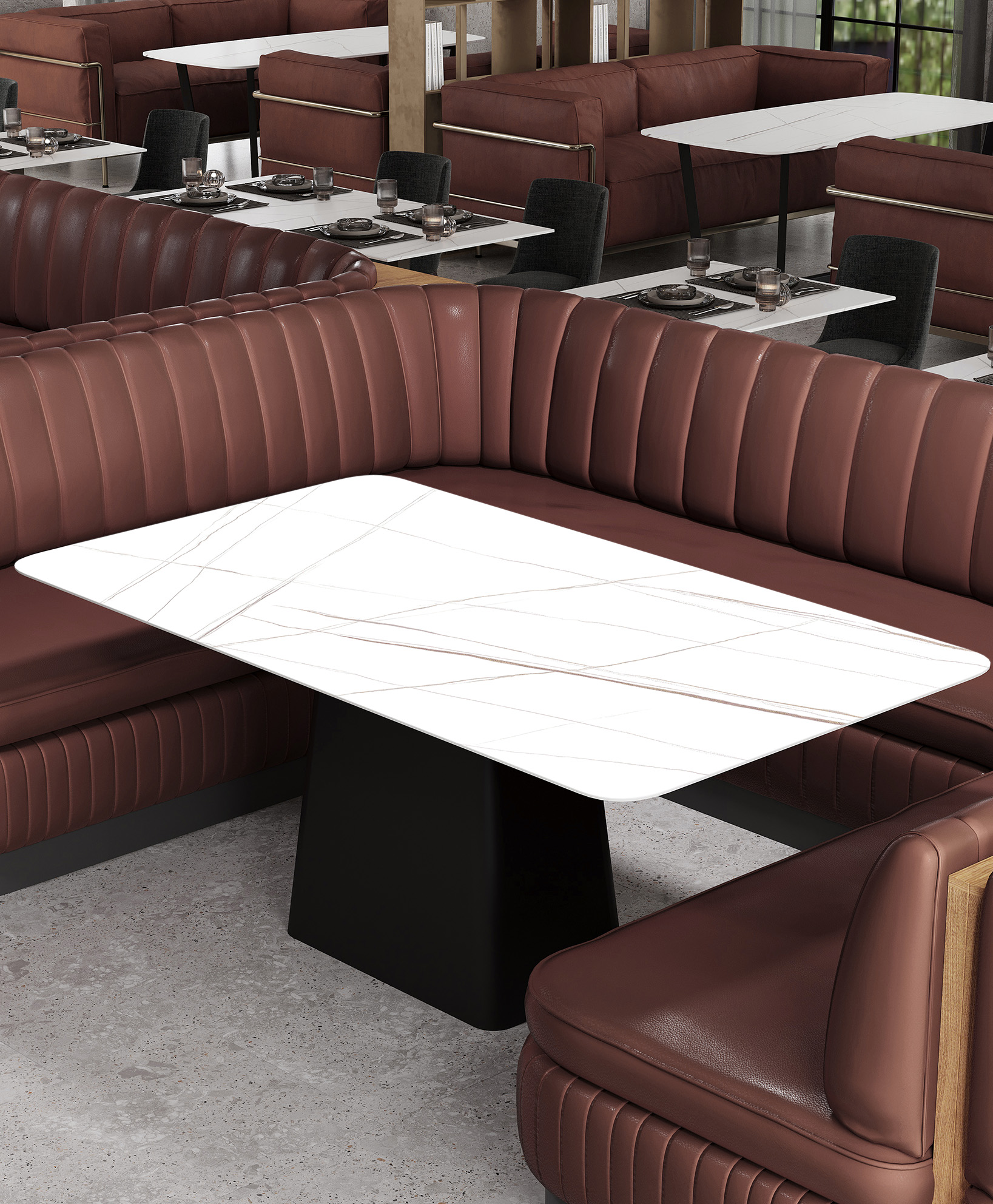 На пол Matt Onega Grey Xylotech 2780х1200х6 - фото 34