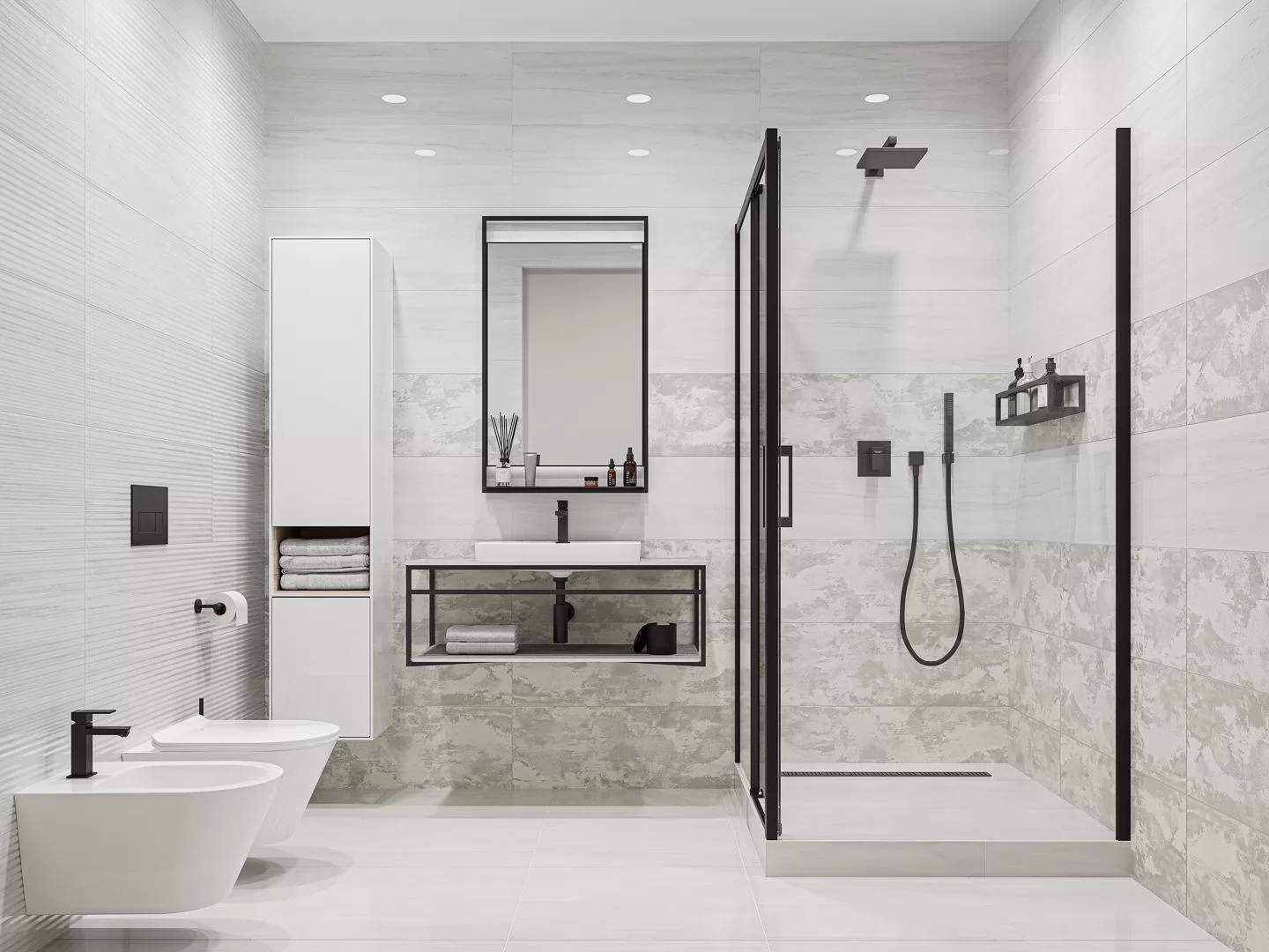 13110TR На стену Белем Серый светлый глянцевый обрезной 30x89.5x0.9 - фото 16