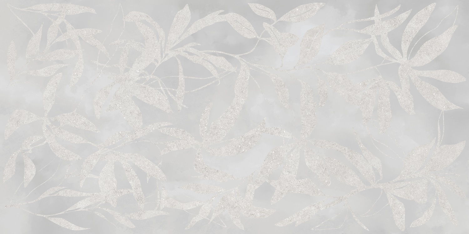 K958008R0001VTER На стену ArtWall Цветы Серый Матовый Ректификат 60x120