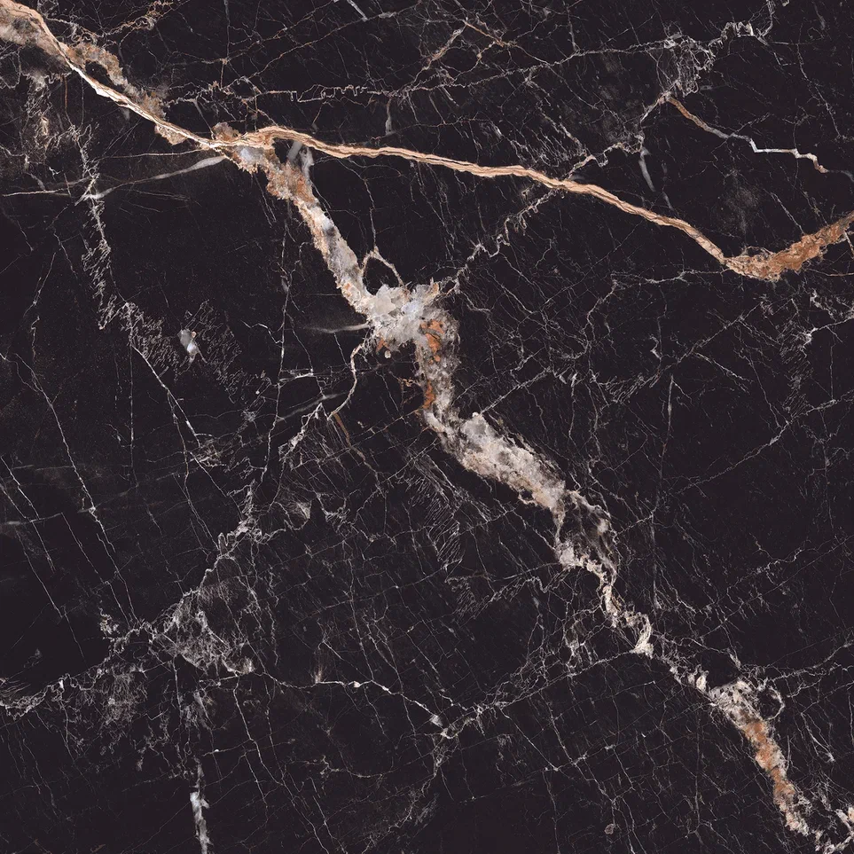 На пол Gragle Black Polished 60x60 - фото 3