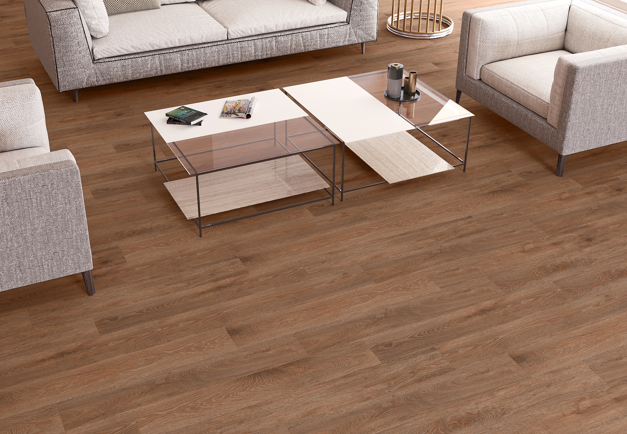 На пол Dreaftwood Teak темная Matt 20х120 - фото 14