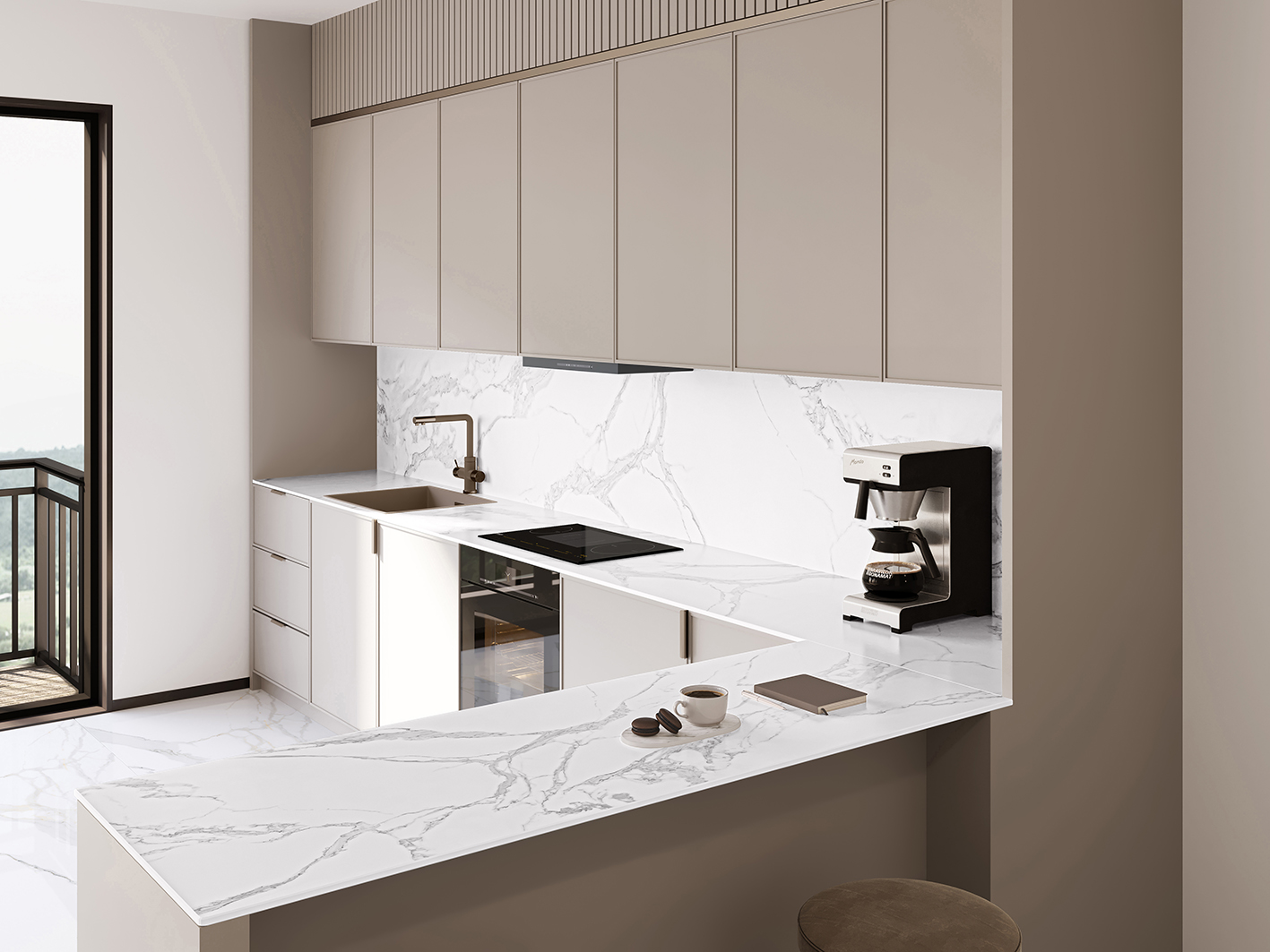 На пол Polished Marvel Classic 800х3200х12 - фото 20