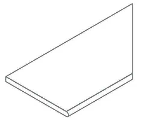 620090001365 Ступень Magma X2 Mineral Bordo Round DX 30x60