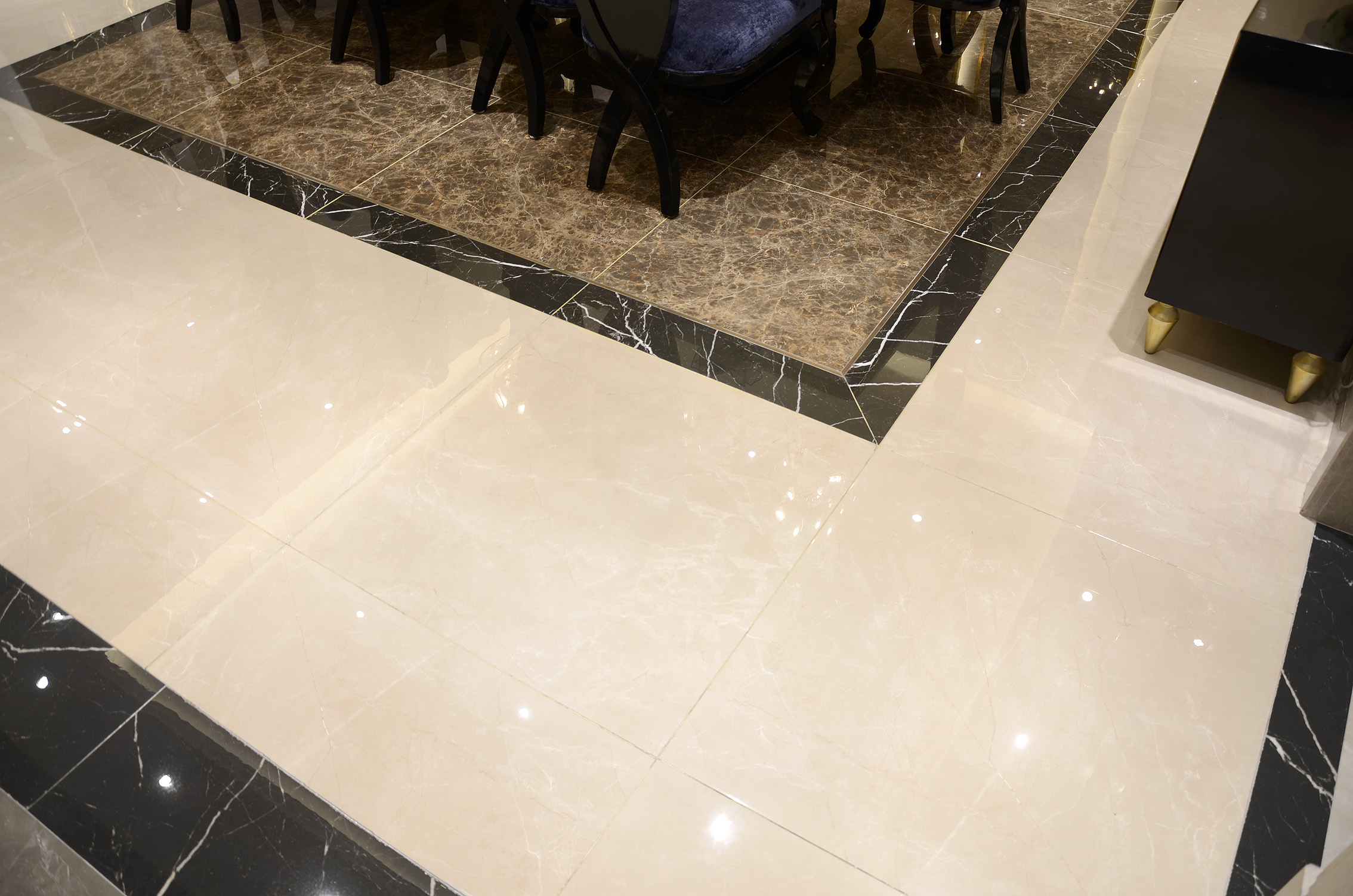 На пол Marble Porcelain Breccia marengo POL 120x60 5696 - фото 7