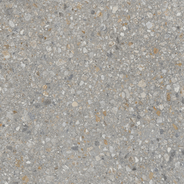 AG23/NS_R9/60x60x9R/GW На пол Aglomerat AG23 Dark Grey Неполированный Рект. 60x60x9 - фото 2