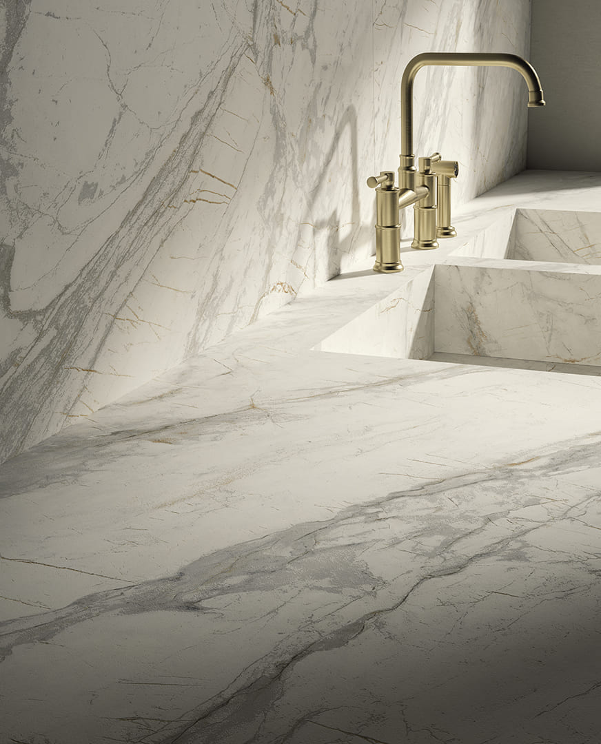 GCME10R На пол HME Marble Edition 10 Van Gogh White Rett Hard 60x120 - фото 3