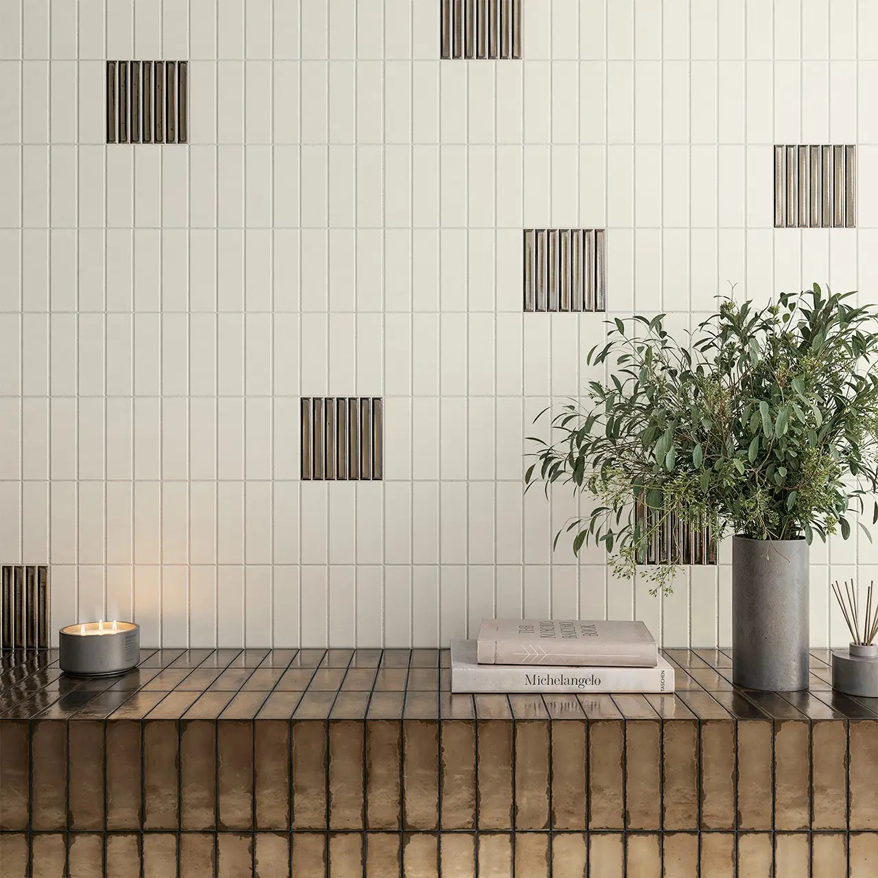 134904 На стену London Calling Bars Silver 11.6x11.6 - фото 13