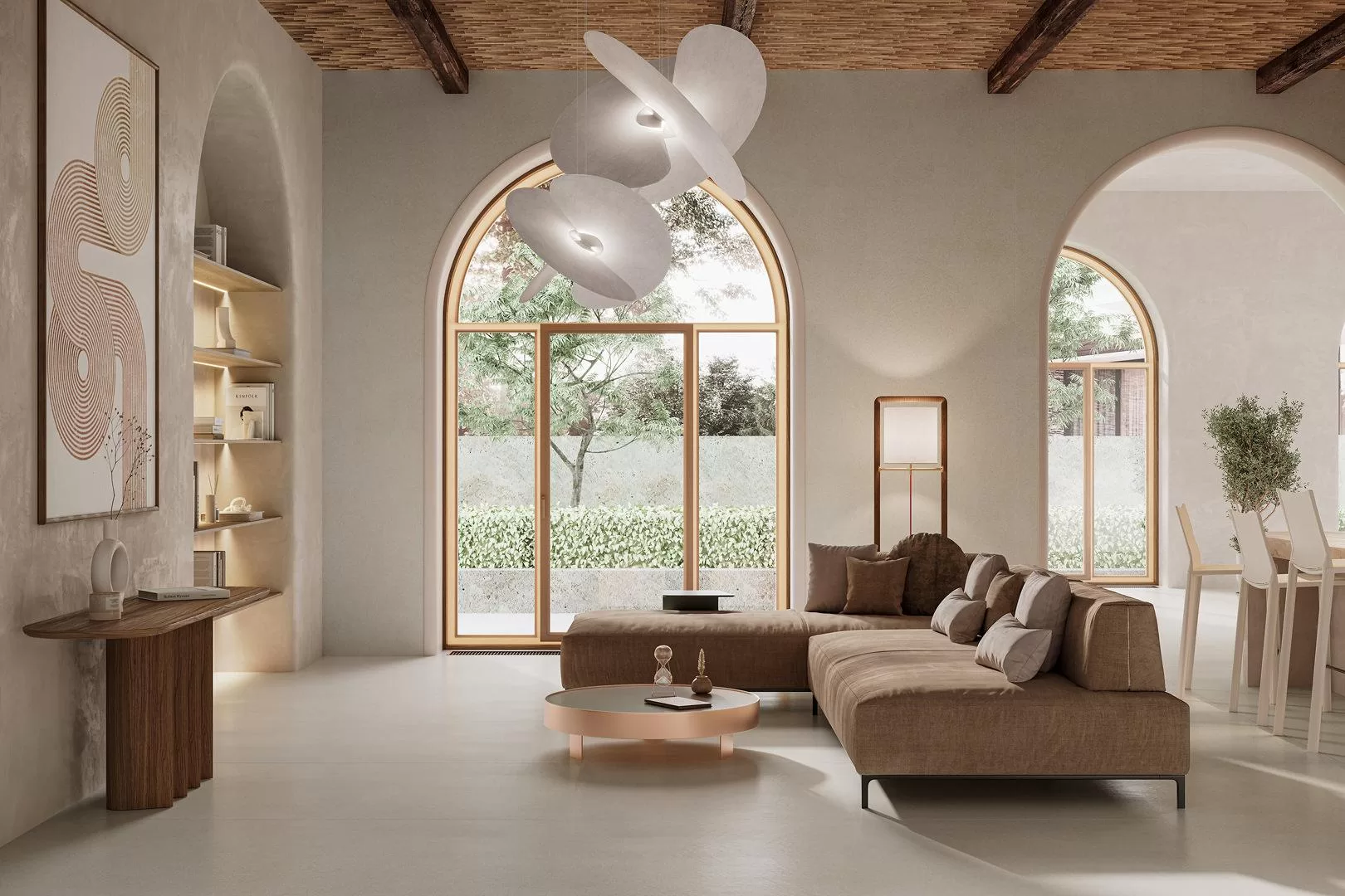 SG074800R На пол Плайя Бежевый светлый обрезной 119.5x320 - фото 2