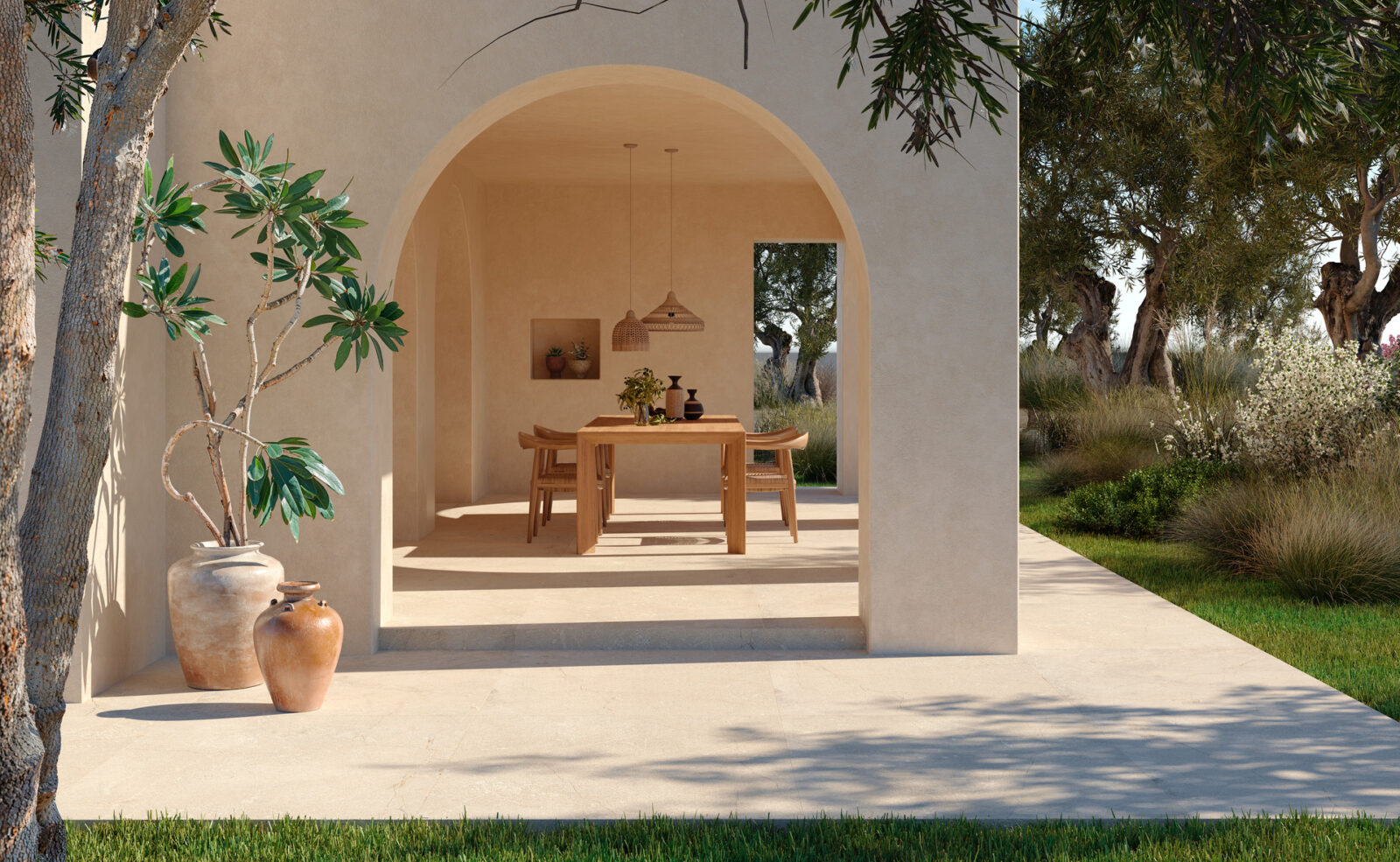 MQCV На пол Mystone Pietra Di Sicilia Bianco R10 Rt 60x120 - фото 13