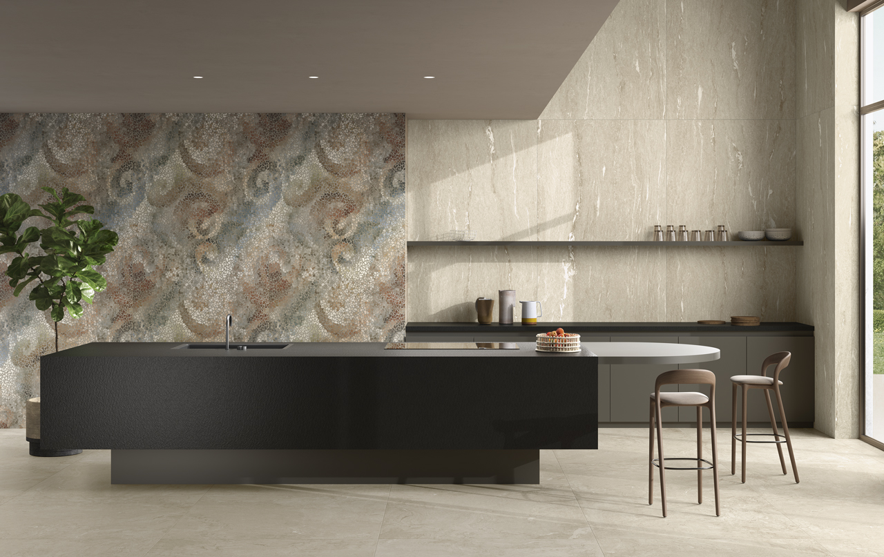 ALP003 На пол Alpine Light Grey Vein 3D Texture 60x120 - фото 6