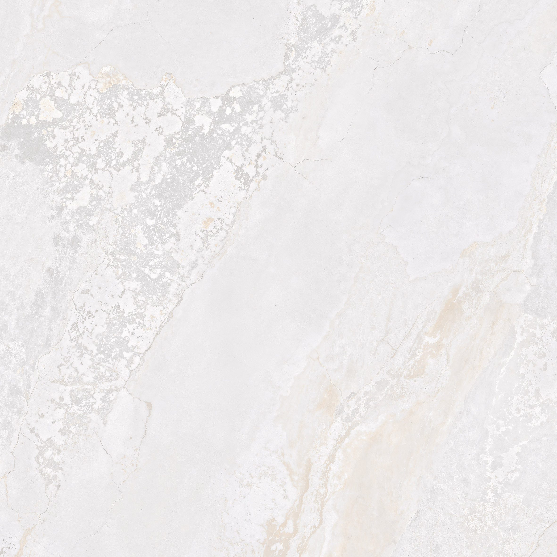 На пол Planet White Metal Soft 120x120 - фото 4