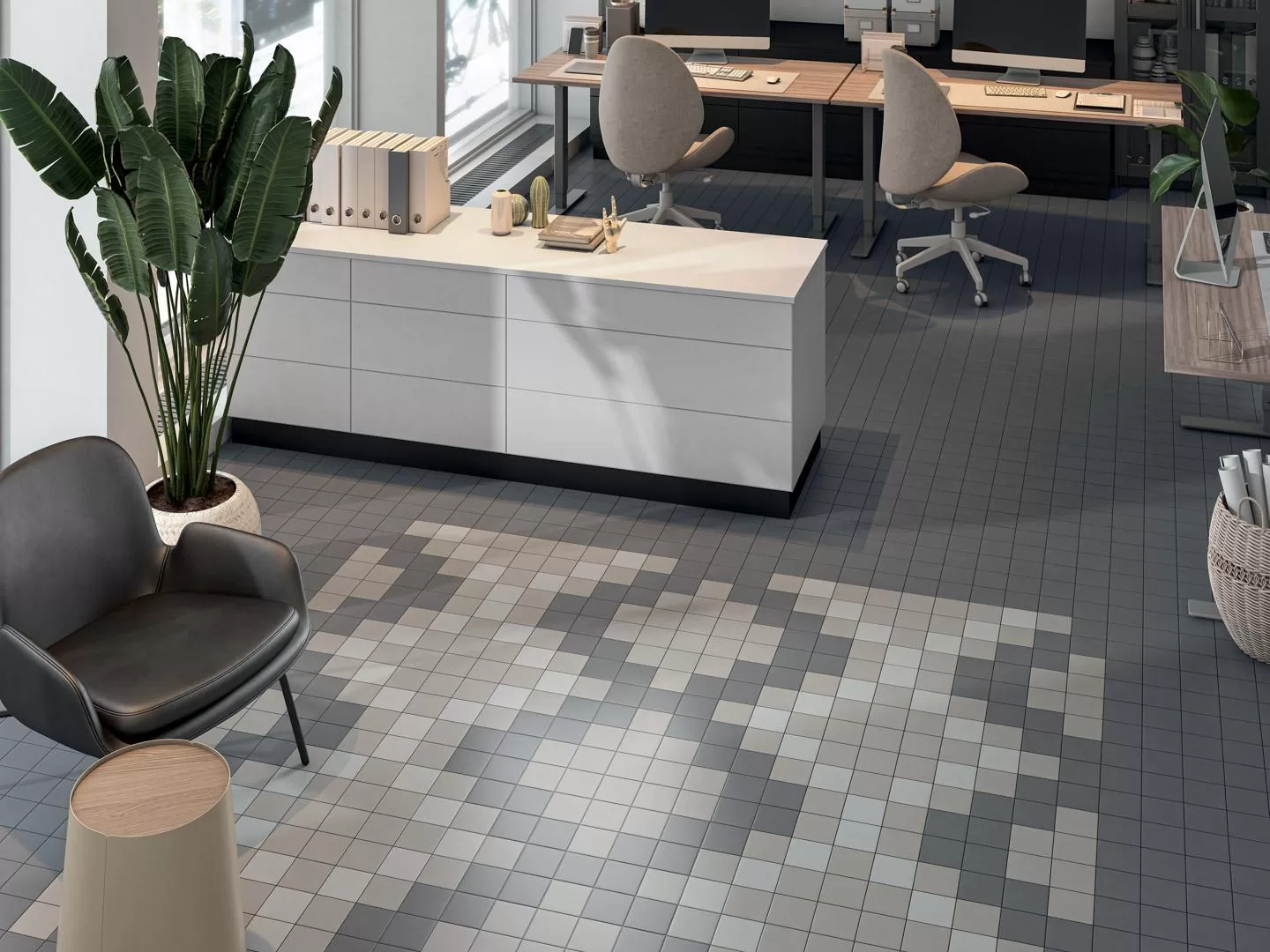 AD/A672/MM Декор Агуста 5 Мозаичный Микс Матовый 29.7x29.8 - фото 7