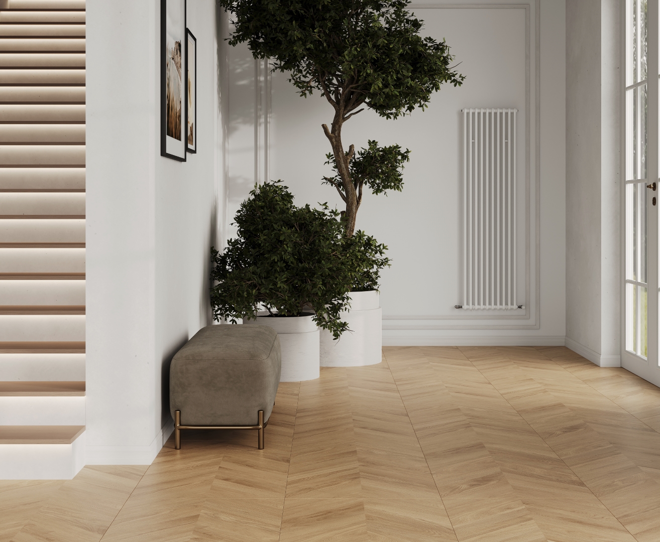 Лапарет Wood Latina Miele Chevron