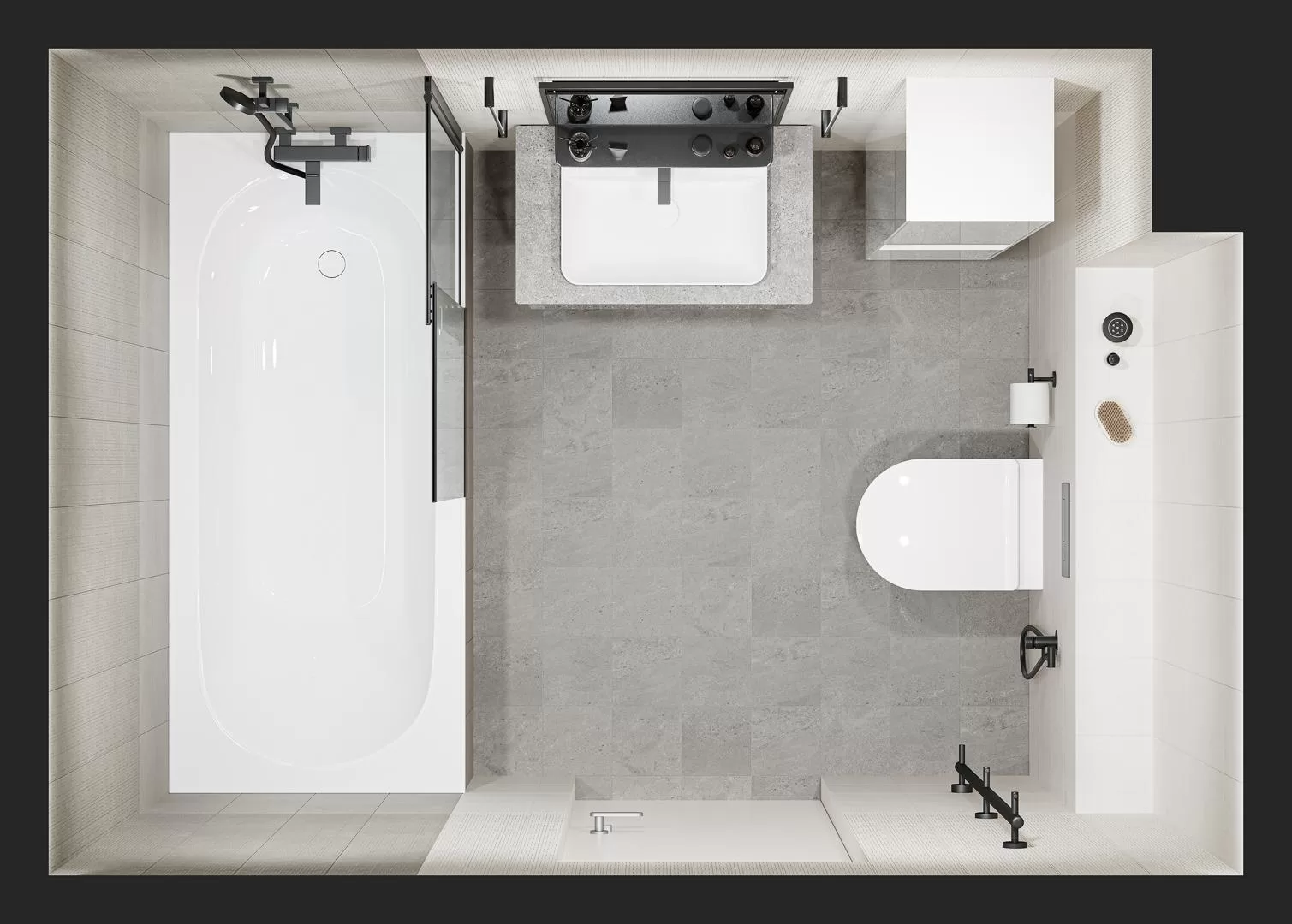 DD602300R/GCF Ступень Про Матрикс Клееная серый темный обрезной 60х33 - фото 18