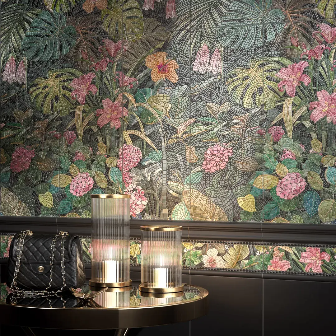 105 Бордюр Карандаши Голубой глянцевый - фото 16