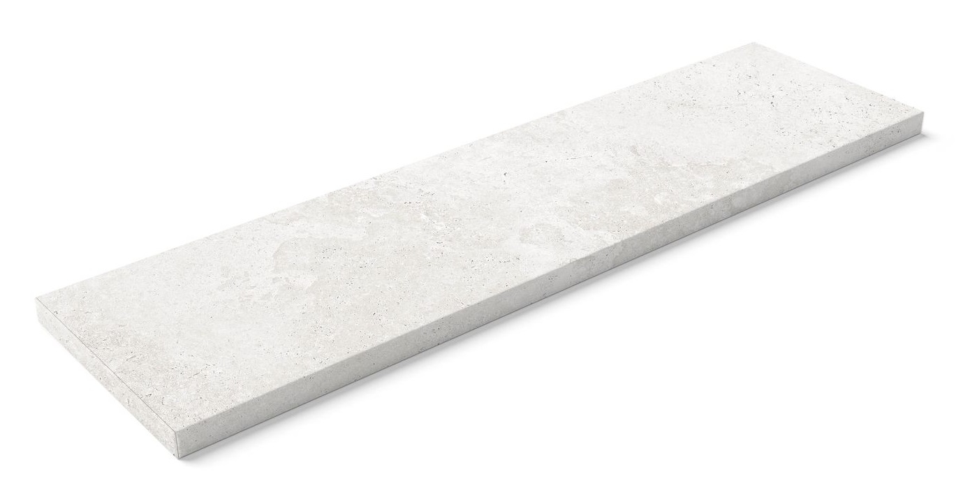 Плинтус Crosscut Прямая с заглушкой 1001 C1/R9 1200x330x11