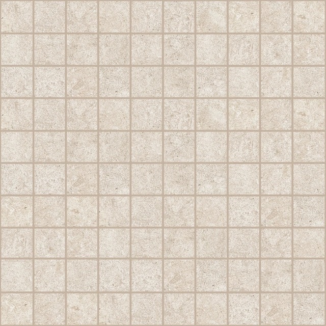 767026 Декор Elemental Stone White Sandstone Mosaico Nat 3x3 30x30