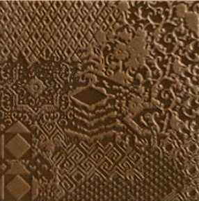 Декор Metal Tiles Decor Bronze 20x20 - фото 4