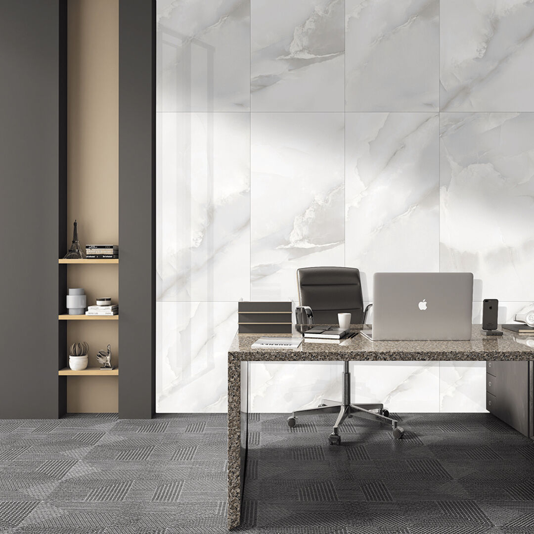 На пол Mercato Onyx Crema Glossy 120x60 - фото 12