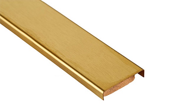 БМ 474 Бордюр Керамические бордюры Металлический золото матовый 2.2х120  - фото 2